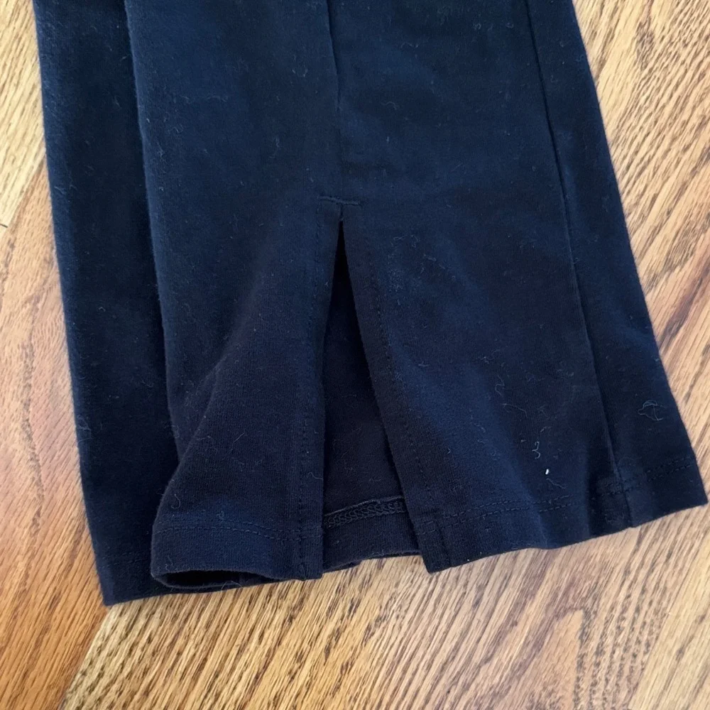 Girls 7/8 bundle Boutique dress, and black flares.